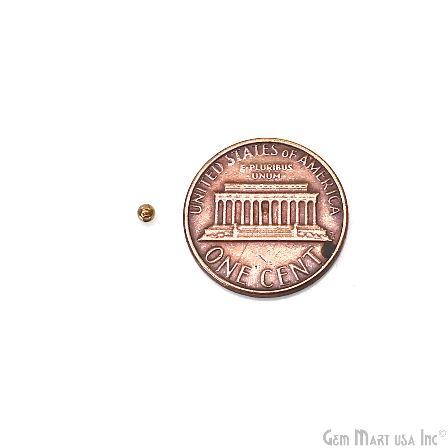 10pc Lot Bead Finding 2mm Round Ball Jewelry Making Charm (Pick Your Plating)