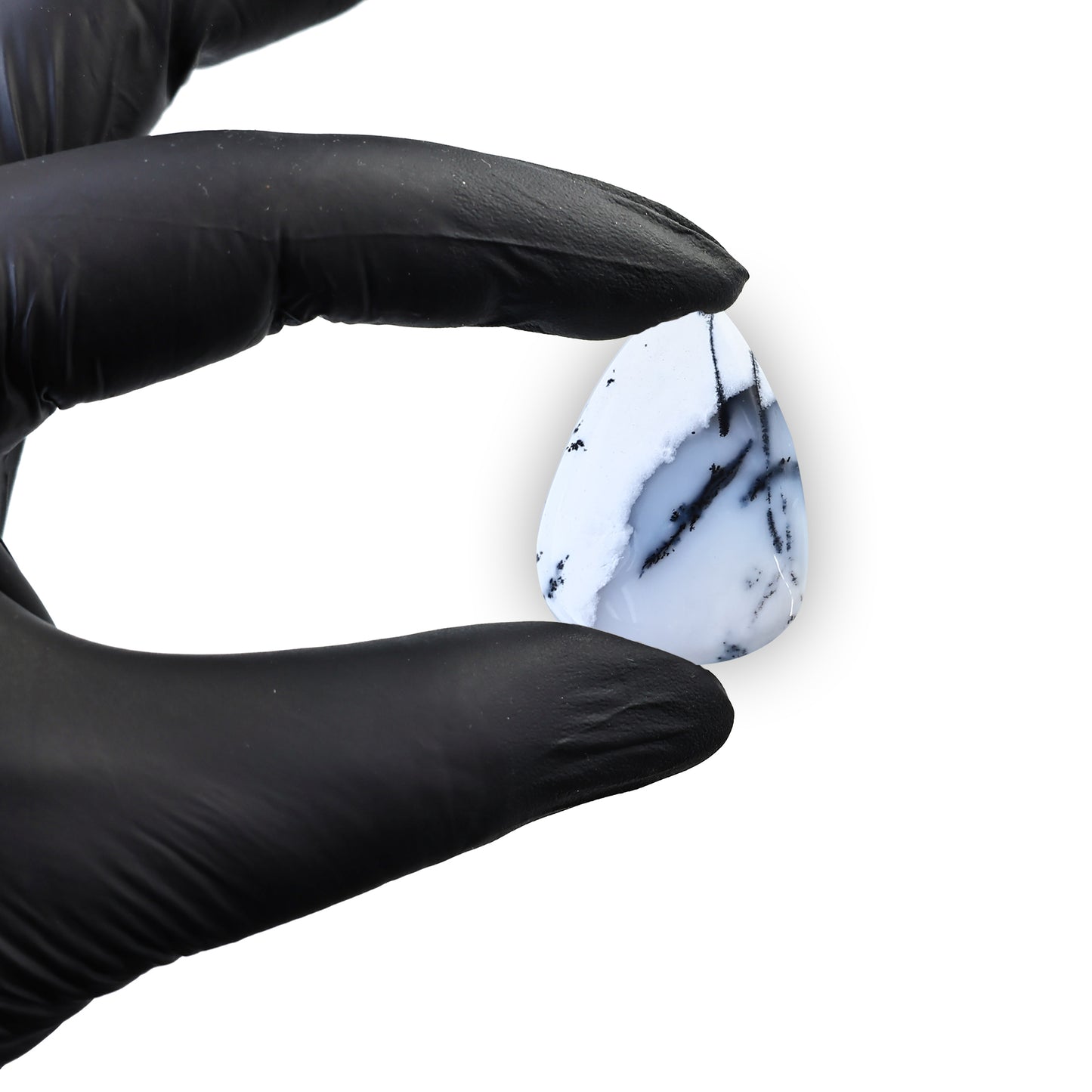 Natural Dendrite Opal Cab Striped Cabochon Gemstones