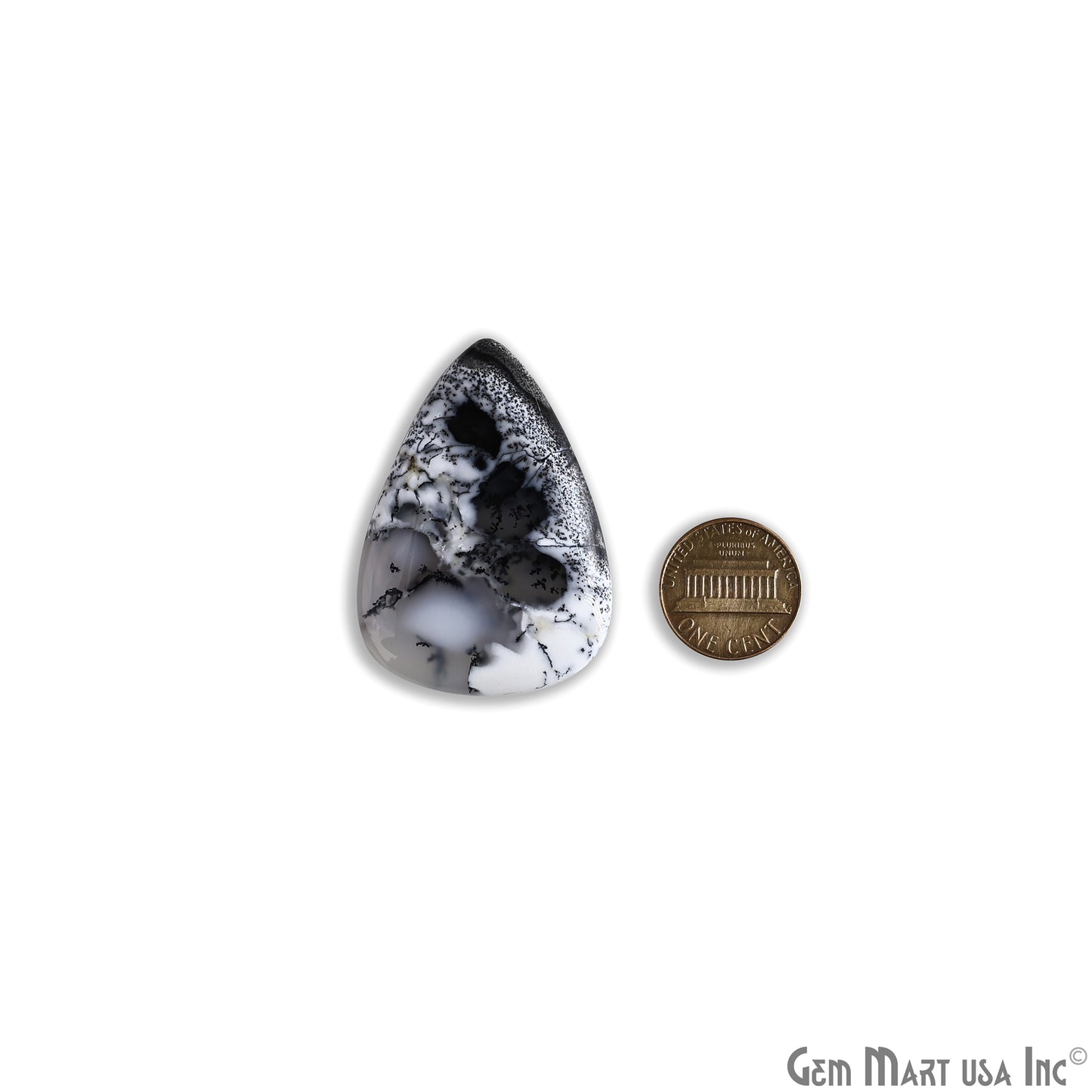 Natural Dendrite Opal Cab Striped Cabochon Gemstones