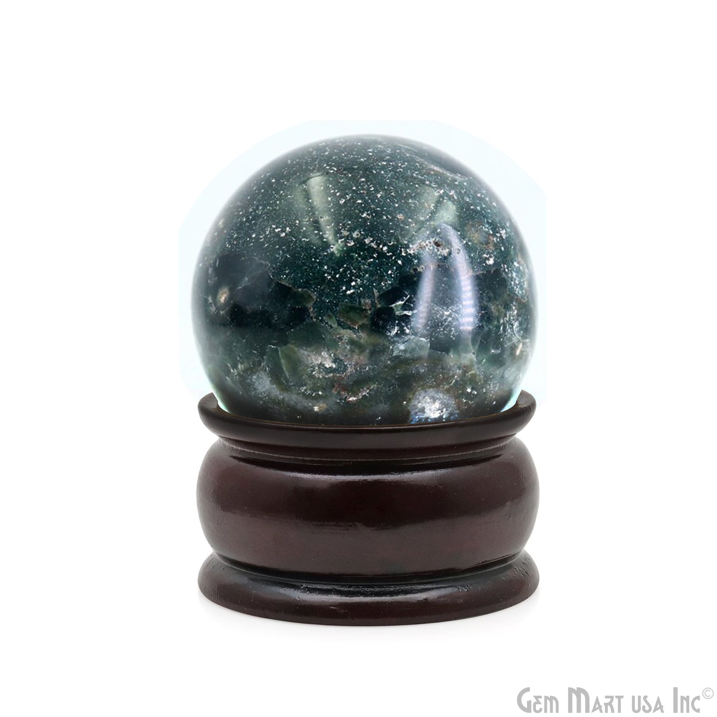 Gemstone Sphere ball, 50mm Reiki Healing Crystal, Chakra Stones, Healing Stones, Fortune Ball With Stand