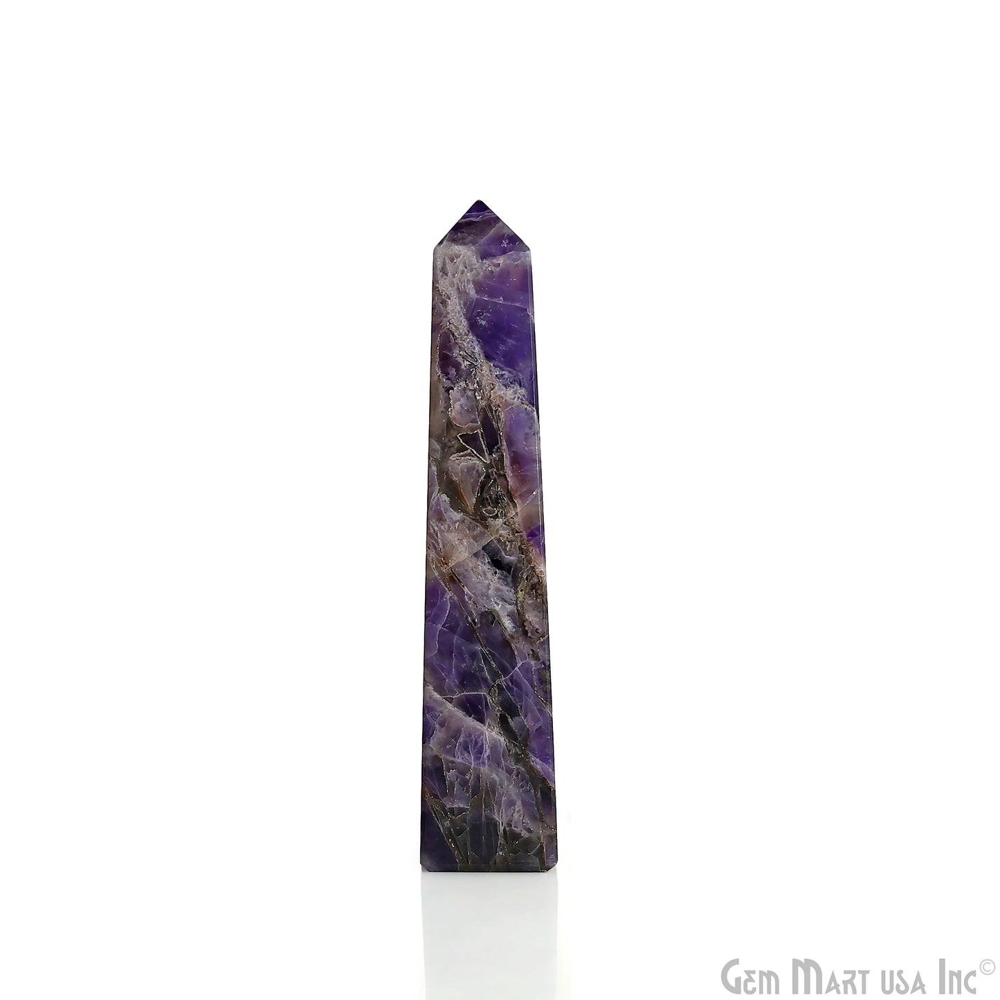 Gemstone Rectangle Tower Shape 4 Inch Crystal Tower Obelisk Healing Meditation Gemstones
