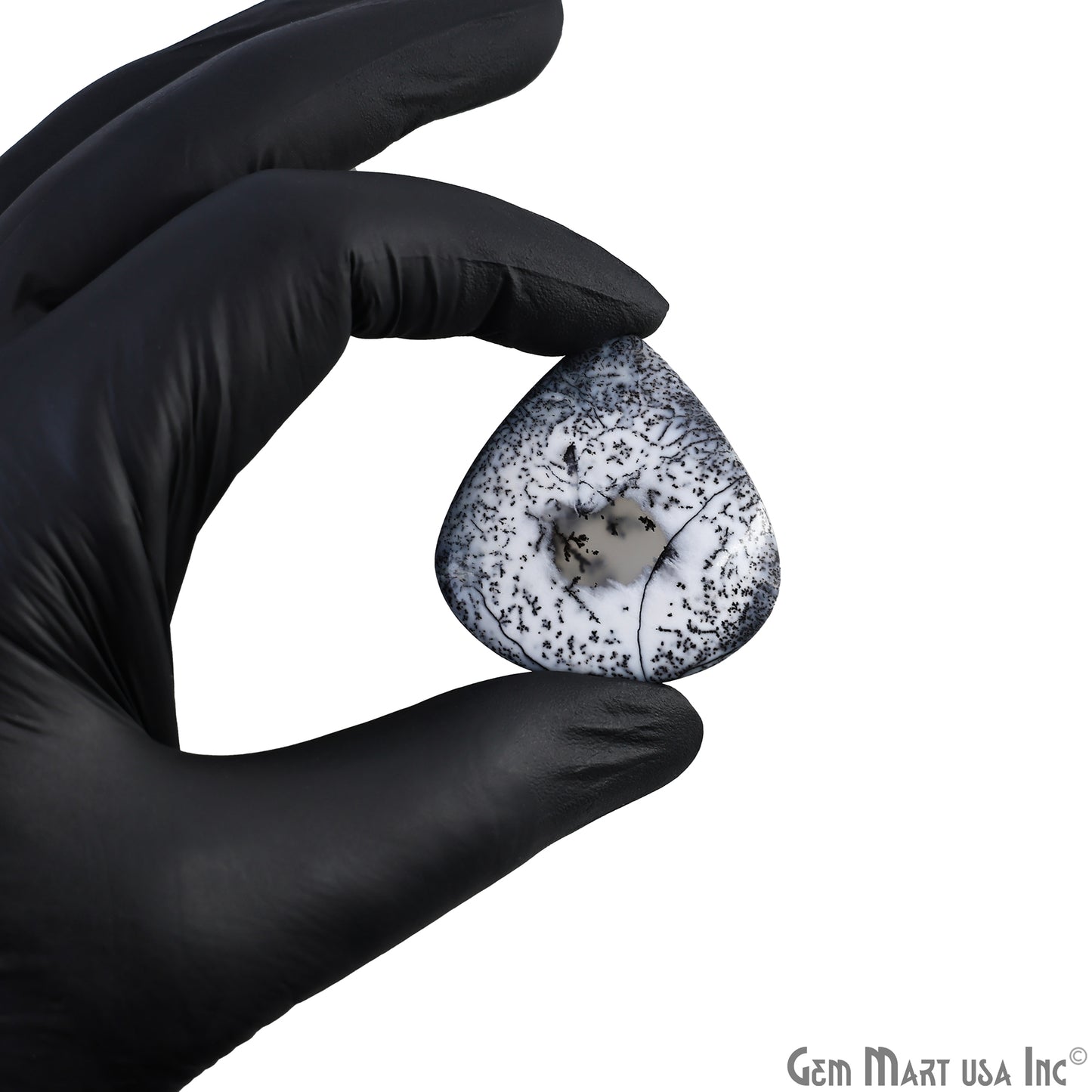 Natural Dendrite Opal Cab Striped Cabochon Gemstones