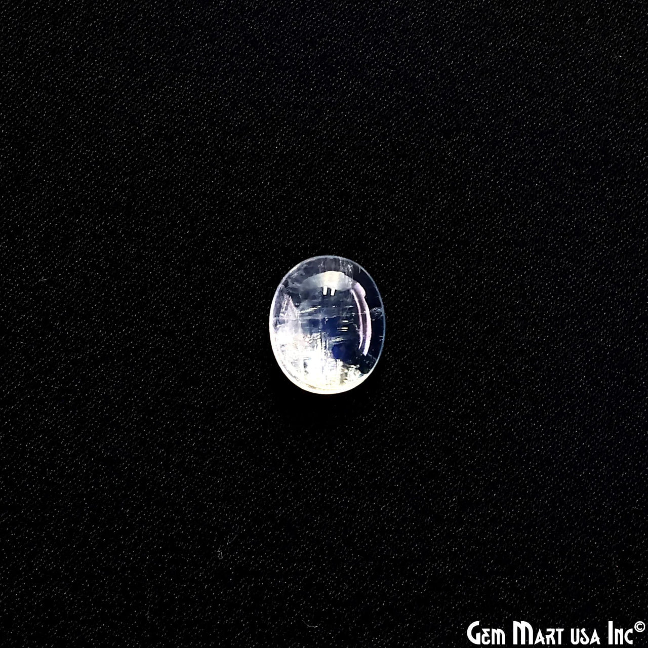 Rainbow Moonstone Wholesale Gemstones, 100% Natural Semi-Precious Gems, Rainbow Cabochons Loose Gems, 10x12mm, Oval, 1 Piece,