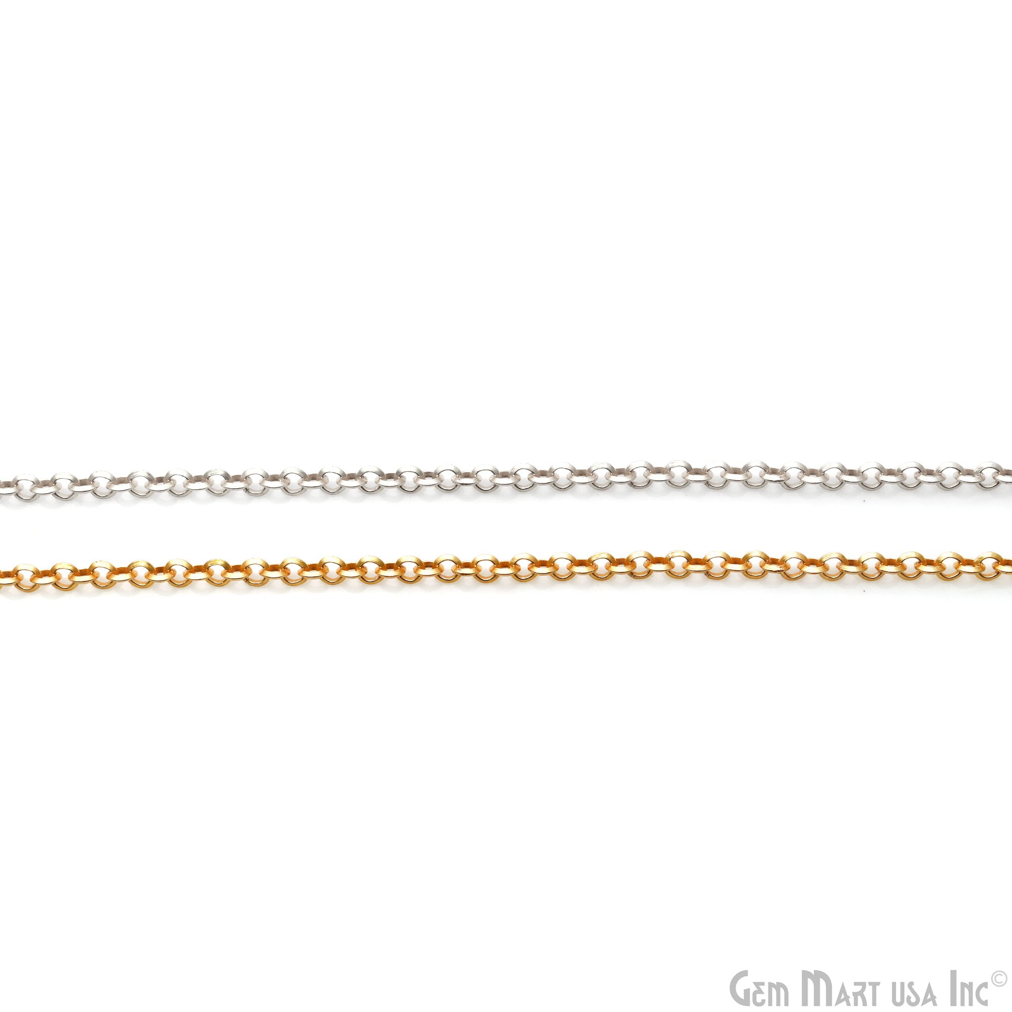 Cable Chain For Jewelry Making 3mm Cable Link Chain Necklace
