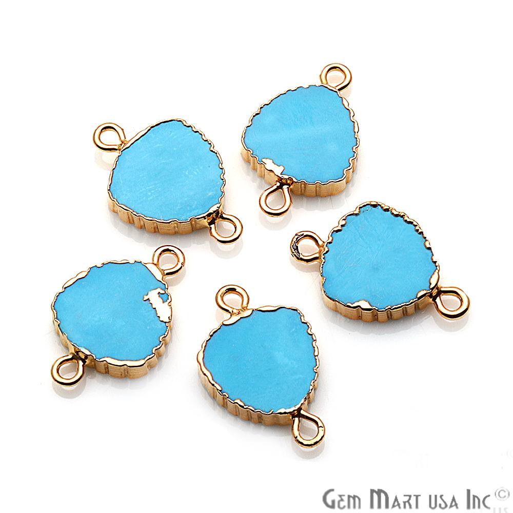 gemstone connector beads, gemstone connector pendant