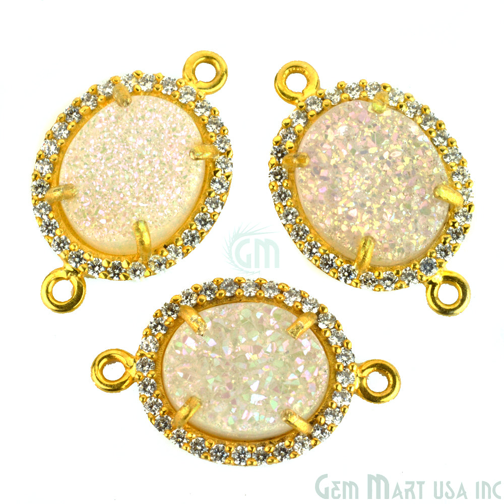 gemstone connector beads, gemstone connector pendant