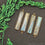 Labradorite Rectangle 40x9mm Gemstone Connector (Pick Plating) - GemMartUSA