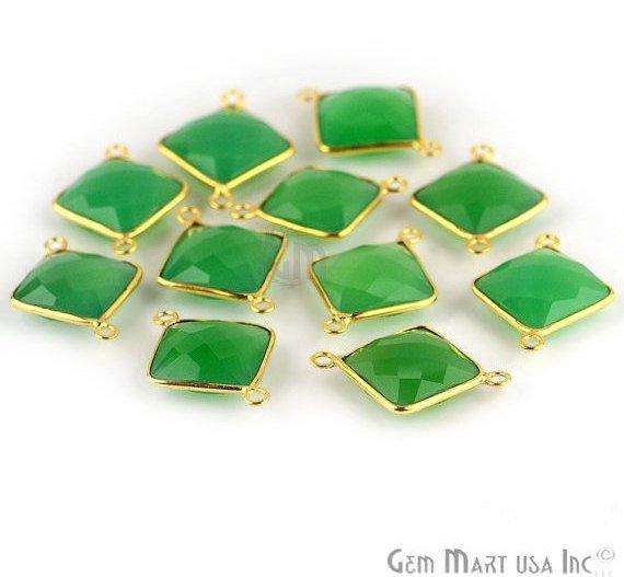 gemstone connector beads, gemstone connector pendant