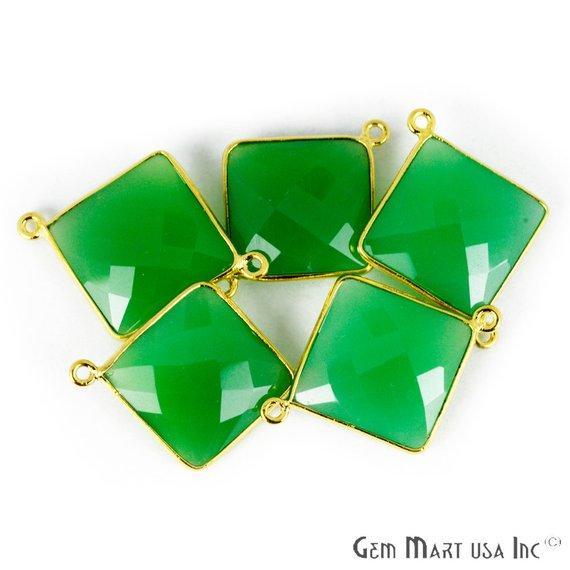 gemstone connector beads, gemstone connector pendant