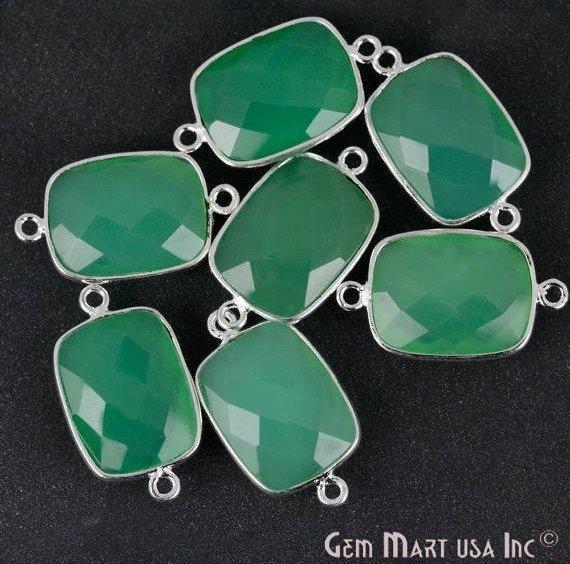 gemstone connector beads, gemstone connector pendant