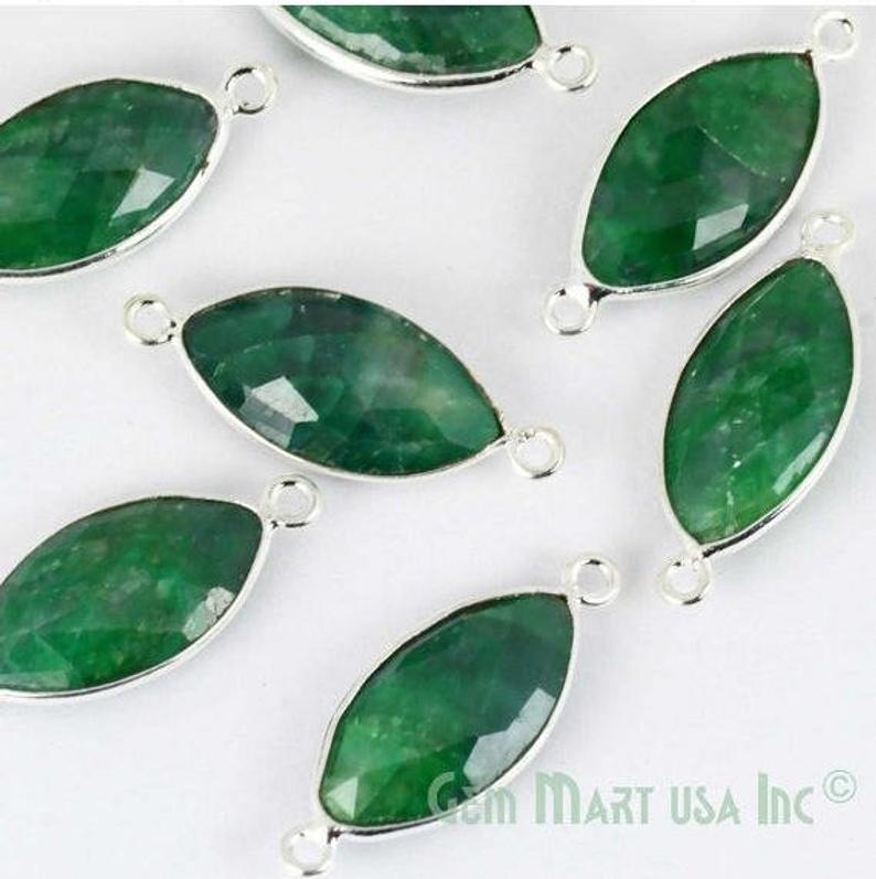 gemstone connector beads, gemstone connector pendant