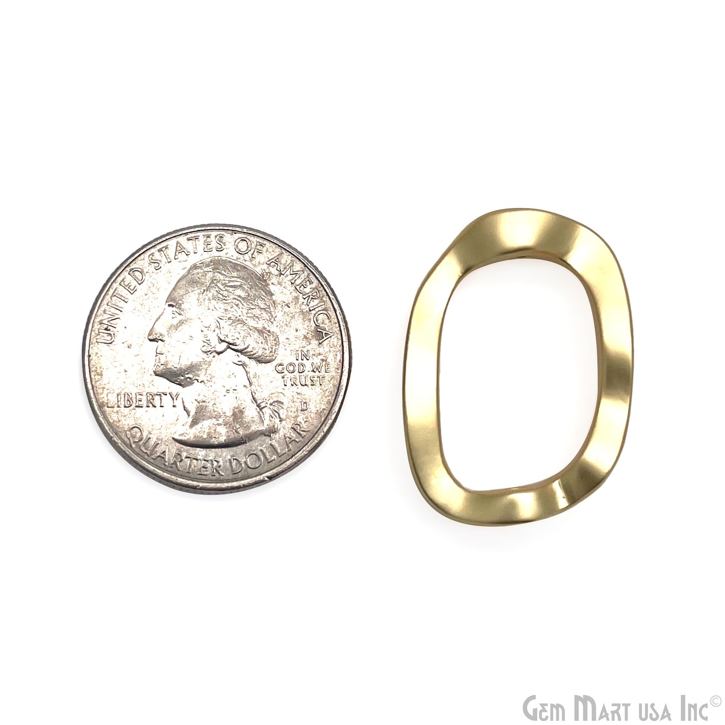 Gold Frame Charms, Connector Charms, Closed Ring, Circle Pendant, Circle Connector, Ring Connectors