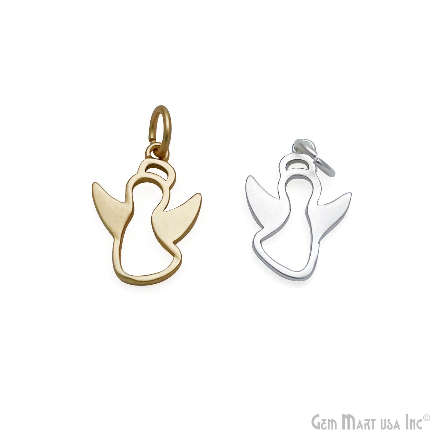 Penguin Charm 14x10mm Matte Finish charm Pendant