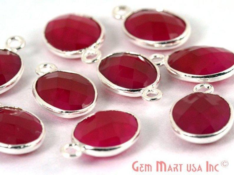 gemstone connector beads, gemstone connector pendant