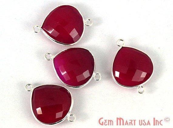 gemstone connector beads, gemstone connector pendant