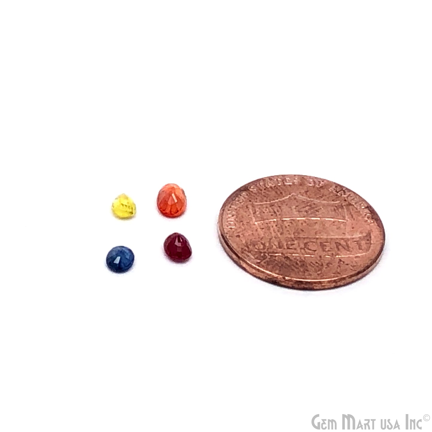 Multi Sapphire Wholesale Gemstones, 100% Natural Precious Gems, Multi Color Faceted Loose Gems, 3-6mm, Oval, 10 Carats