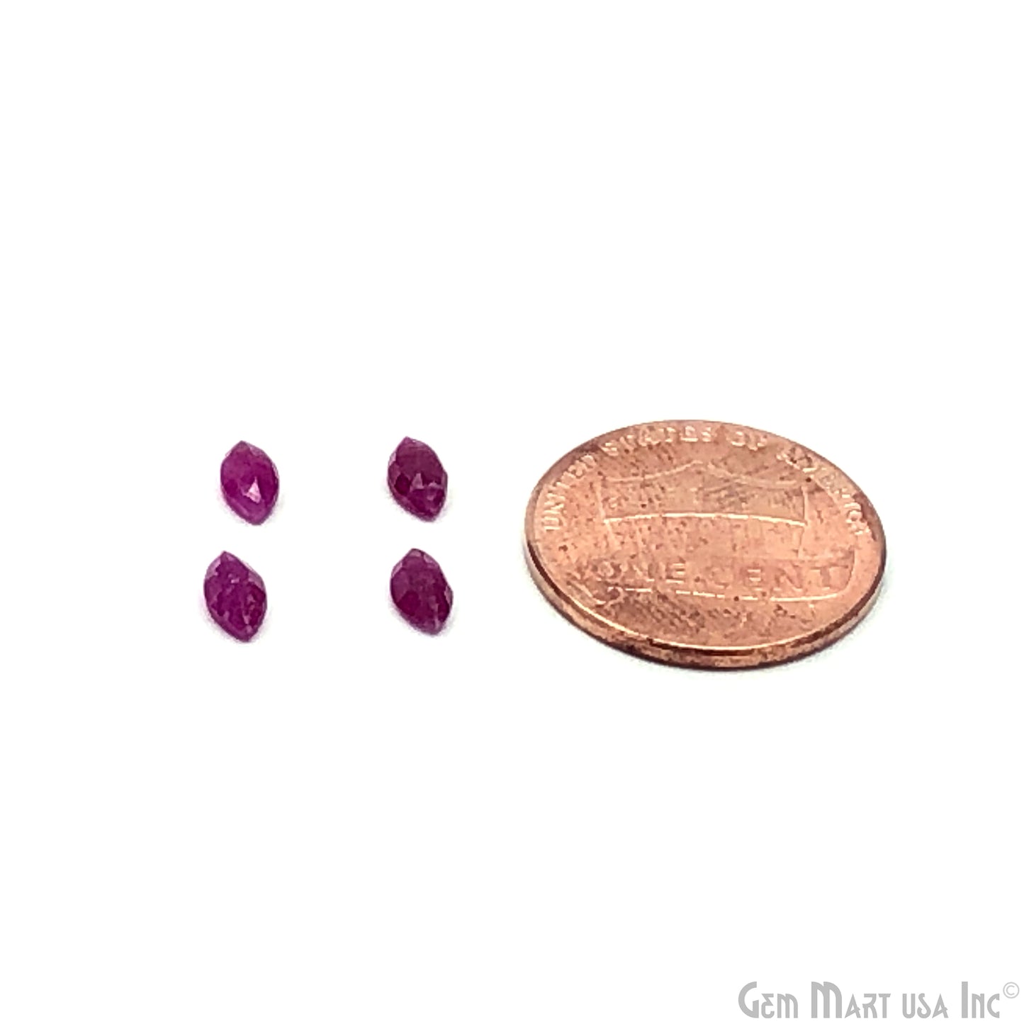 Ruby Wholesale Gemstones, 100% Natural Precious Gems, Red Faceted Loose Gems, 6x3mm, Marquise, 5 Carats