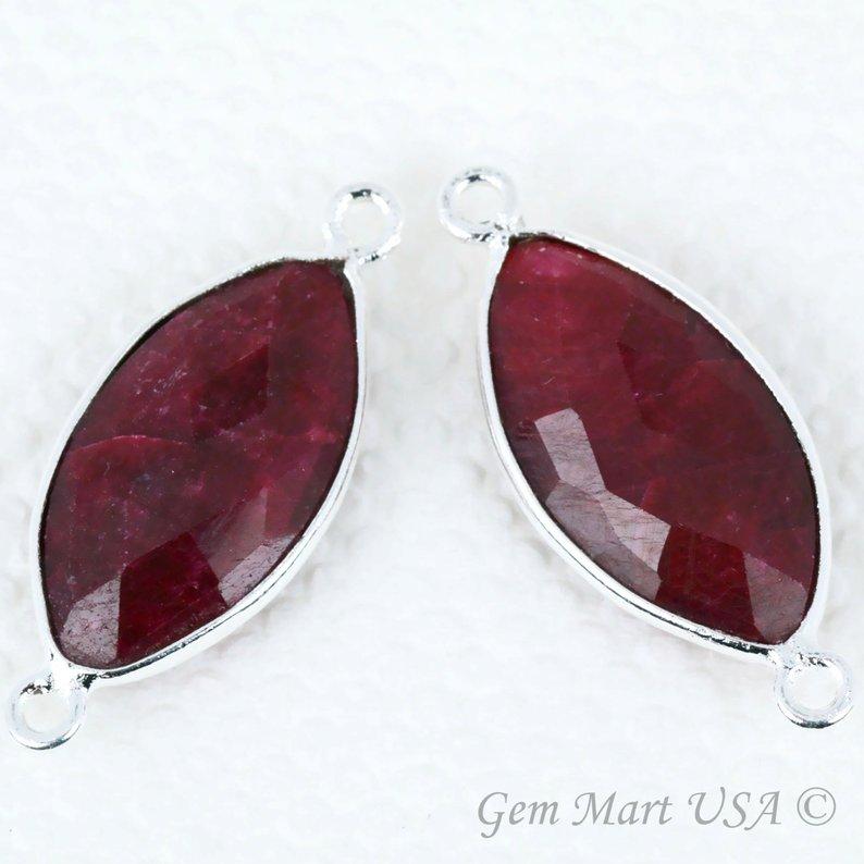 gemstone connector beads, gemstone connector pendant