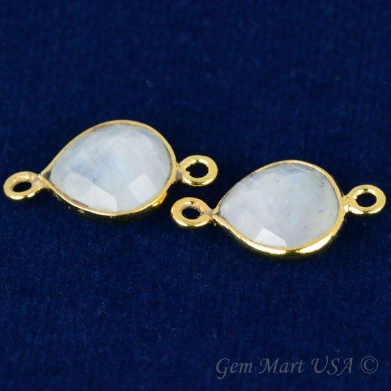 gemstone connector beads, gemstone connector pendant
