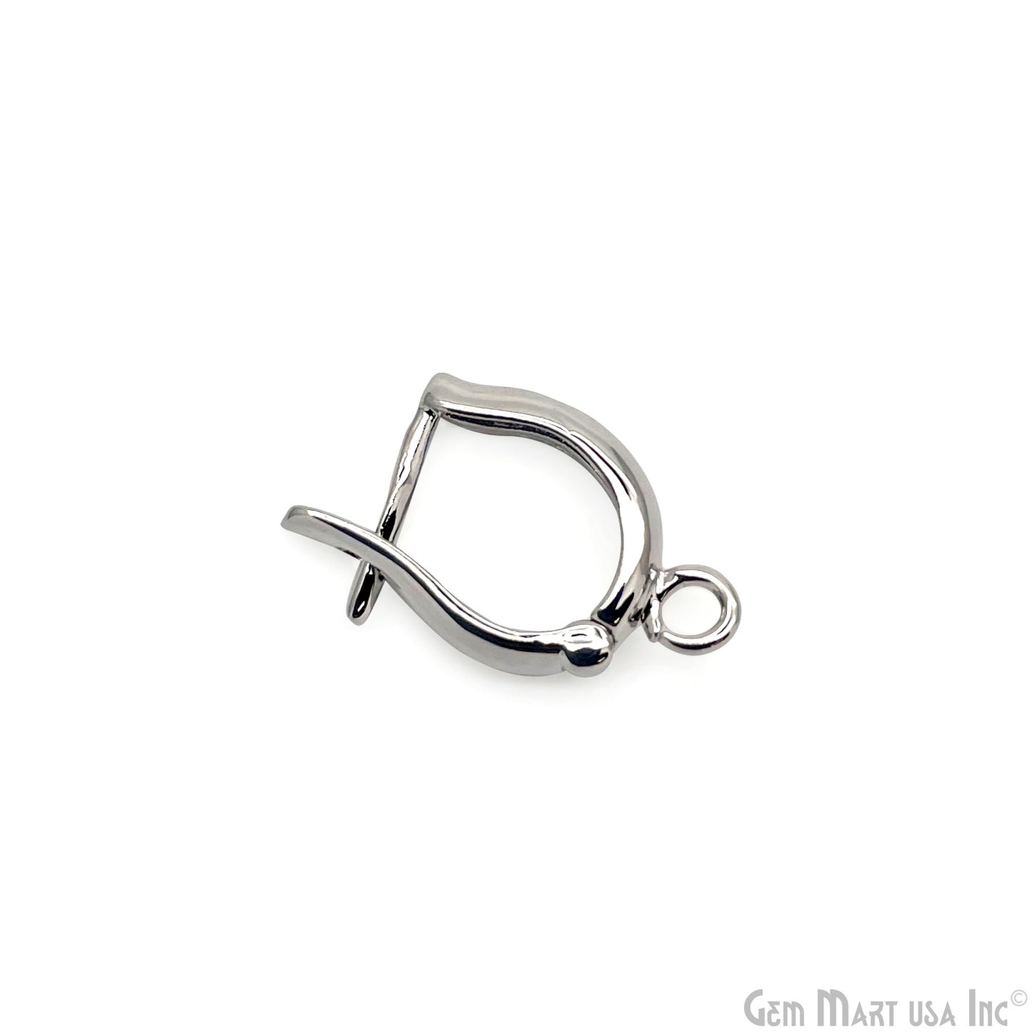 D Letter Spring Gate Pendant 16x12mm D Letter Push Gate Charm Jewelry Making Findings