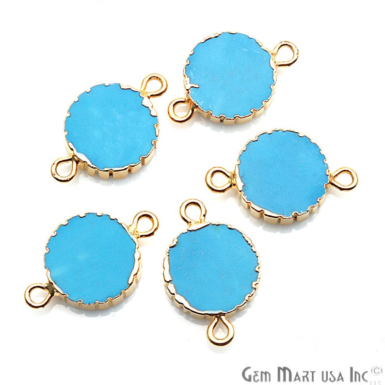 gemstone connector beads, gemstone connector pendant