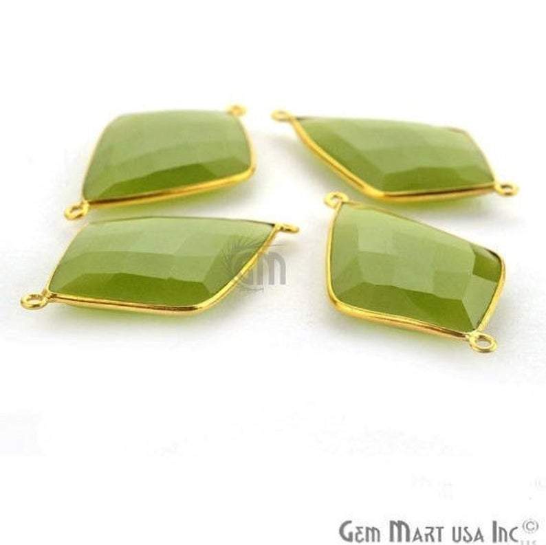 gemstone connector beads, gemstone connector pendant