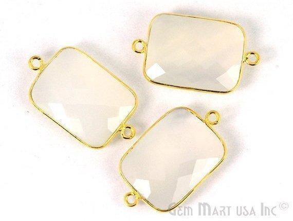 gemstone connector beads, gemstone connector pendant