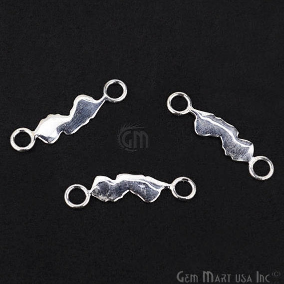 Jersey Shape Charms Diamond CZ Pave Silver Plated Charm for Bracelet Pendants & Necklace (CHCZ-40172) - GemmartUSA (754686427183)