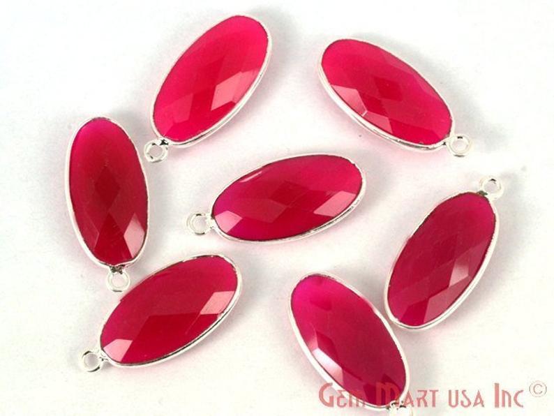 gemstone connector beads, gemstone connector pendant