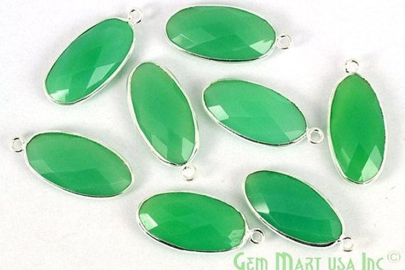 gemstone connector beads, gemstone connector pendant