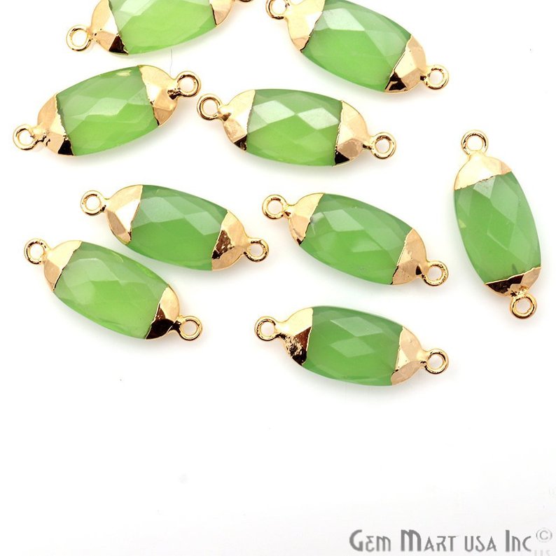 gemstone connector beads, gemstone connector pendant