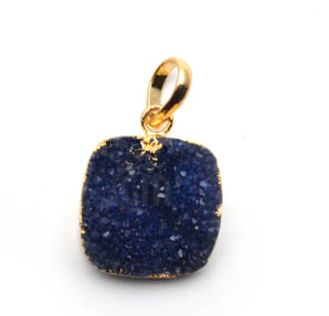 Druzy Pendants