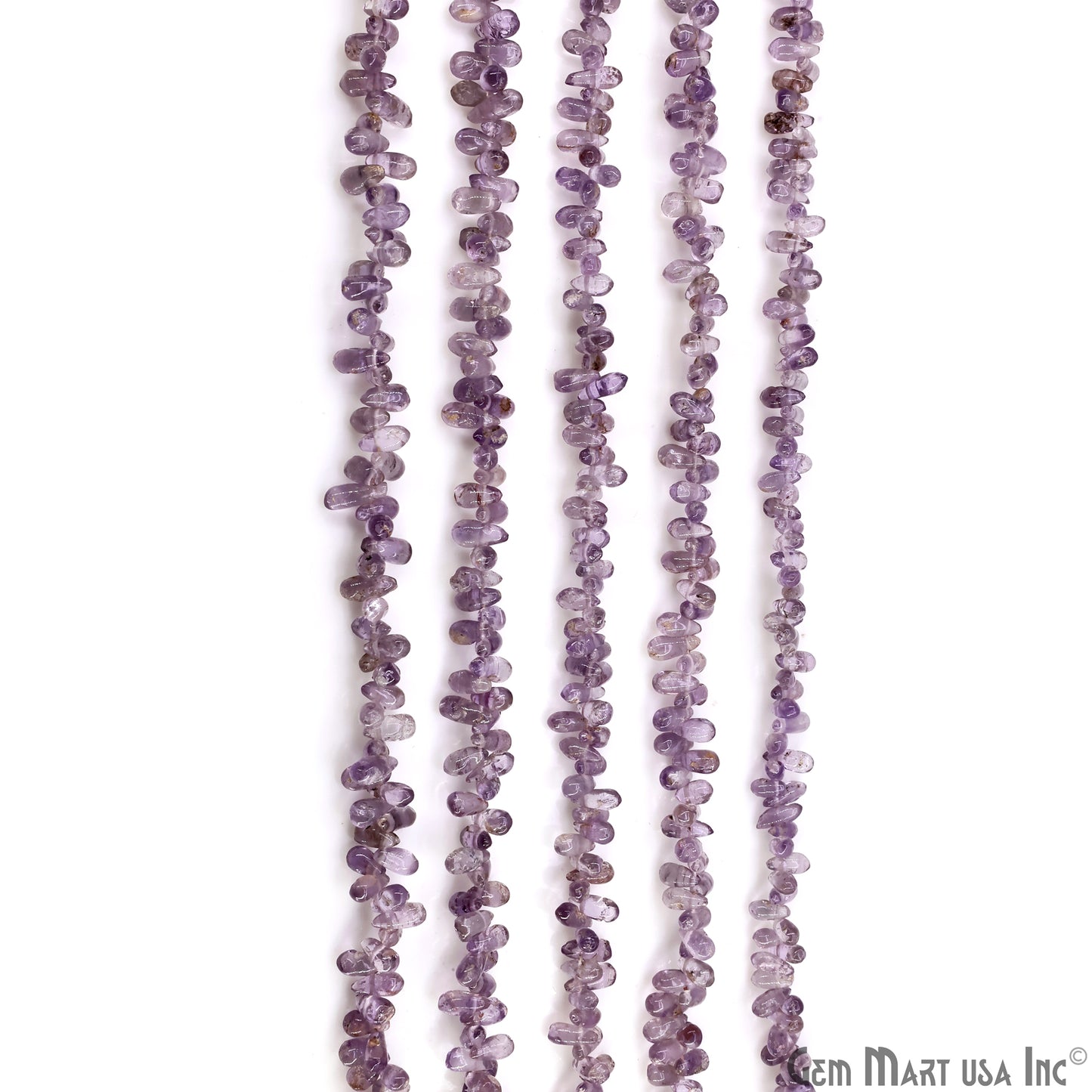 Amethyst Smooth Free Form Drilled Beads 3-4X5-7mm Waist Beads, Rondelle Bead Strand 13 Inch