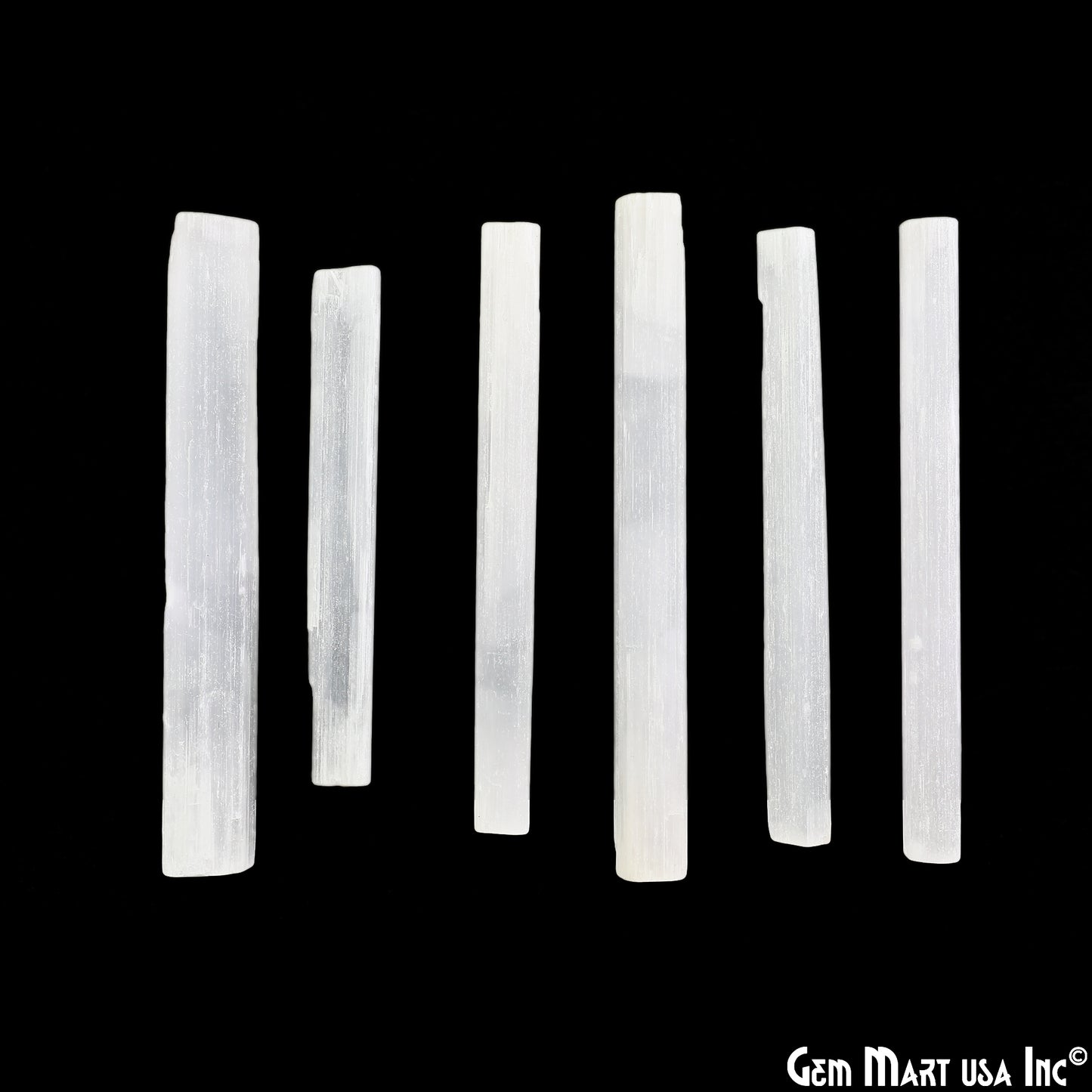 Selenite Rough Stick, Selenite Wand, Selenite, Palm Size Selenite, 5-6inch, Healing Crystal