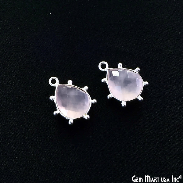 Rose Quartz Pears 18x13mm...