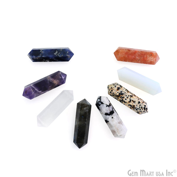 Gemstone Double Point Pendant...