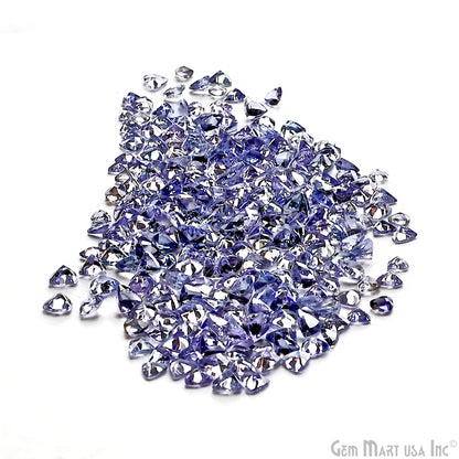 Tanzanite Trillion Gemstone, 3-4mm, 5+ Carats, 100% Natural Faceted Loose Gems, December Birthstone