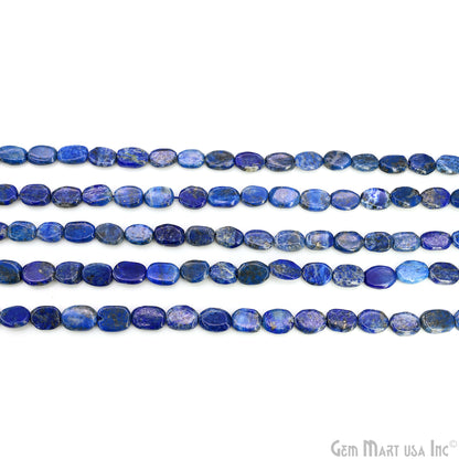 Lapis Tumble Beads Free Form Drilled Beads 9-13X6-7mm Waist Beads, Rondelle Bead Strand 13 Inch