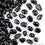 Natural Black Agate Tumbled, Reiki Healing, Beach Stone, Premium Quality, 3.53oz Lot