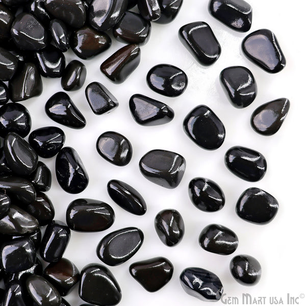 Black Agate Tumbled Stone...