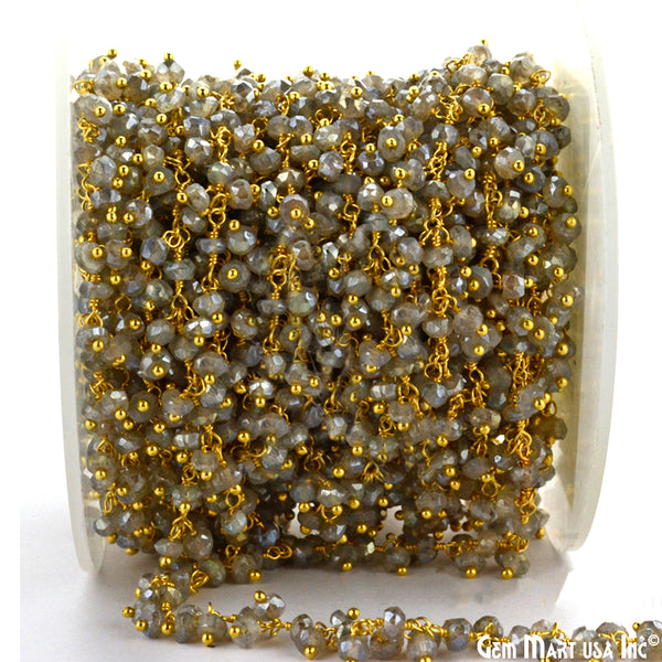 Mistique Labradorite Faceted Beads...