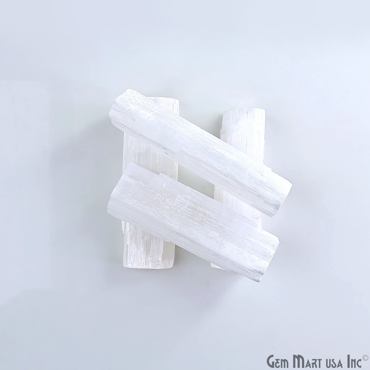 Selenite Rough Stick, Selenite Wand, Selenite, Palm Size Selenite, 3-4inch, Healing Crystal