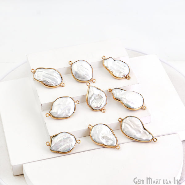 Pearl Free Form Gold...