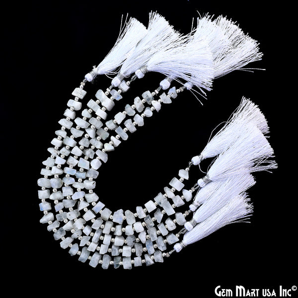 Rainbow Moonstone Rough Beads,...