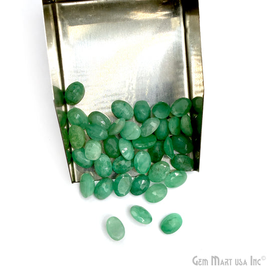 Emerald Wholesale Gemstones, 100% Natural Precious Gems, Green Faceted Loose Gems, 7x5mm, Oval, 5 Carats