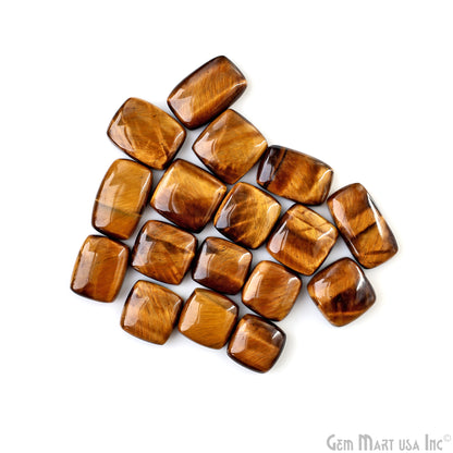 Natural Tiger Eye Cab Octagon Cabochon Gemstones 1-1.5 Inch