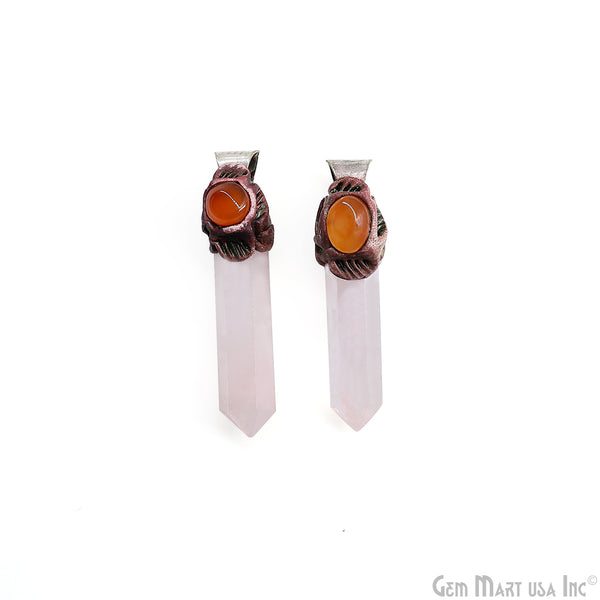 Rose Quartz with Yellow...