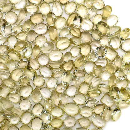 Wholesale Faceted Gemstones, 100% Natural Semi-Precious Gems,  Faceted Loose Gems, 4-8mm, Mixed, 50 Carats