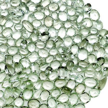 Wholesale Faceted Gemstones, 100% Natural Semi-Precious Gems,  Faceted Loose Gems, 4-8mm, Mixed, 50 Carats