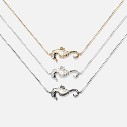 Sea Horse Charm Pendant 26x12mm Double Bail Fish Charm Jewelry GemMartUSA